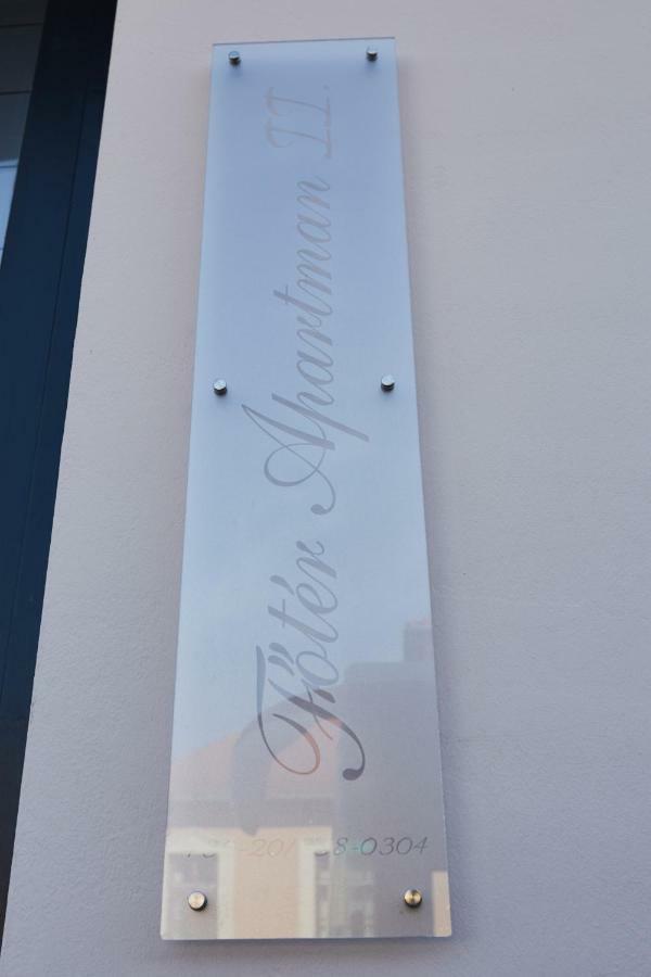 Foter Apartman Ii. Villany Exterior photo